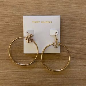 Tory Burch Gold Hoops